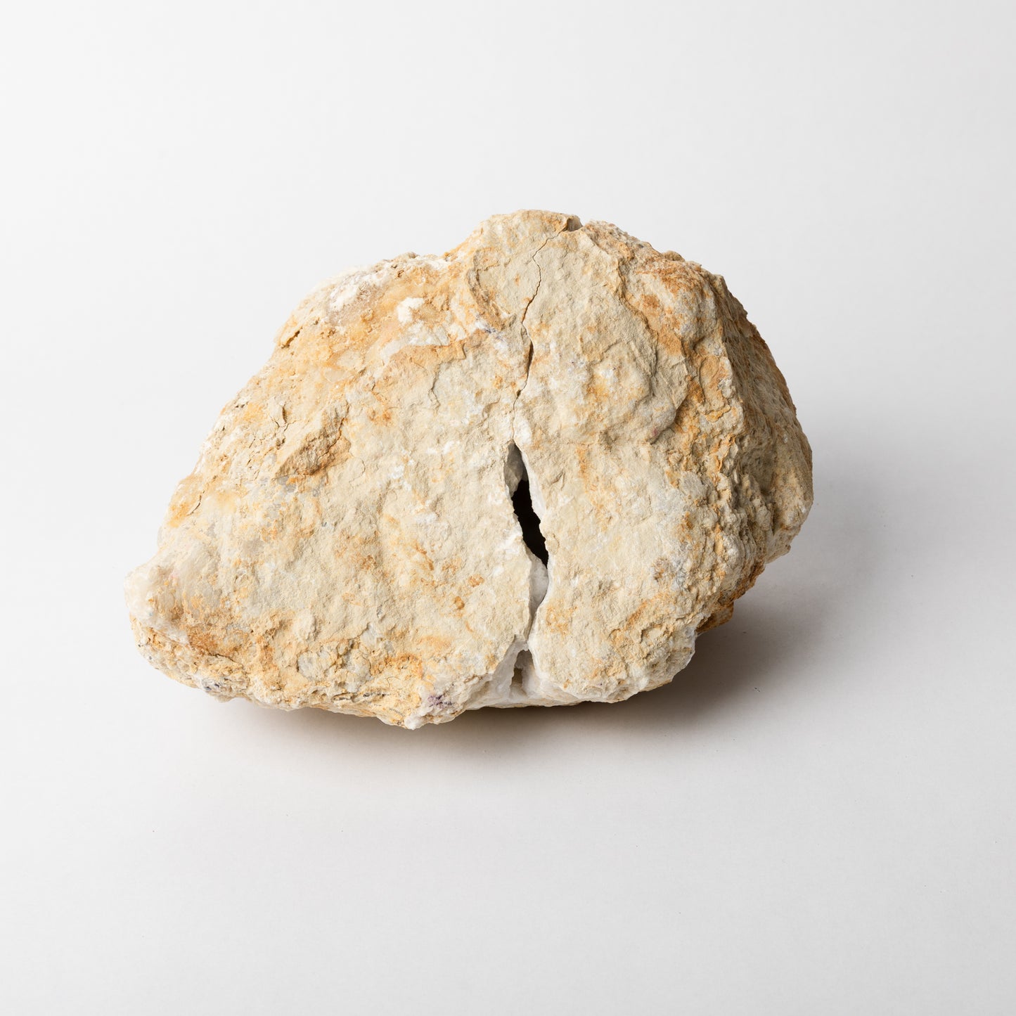 Large Snow Quartz (White Quartz) Geode