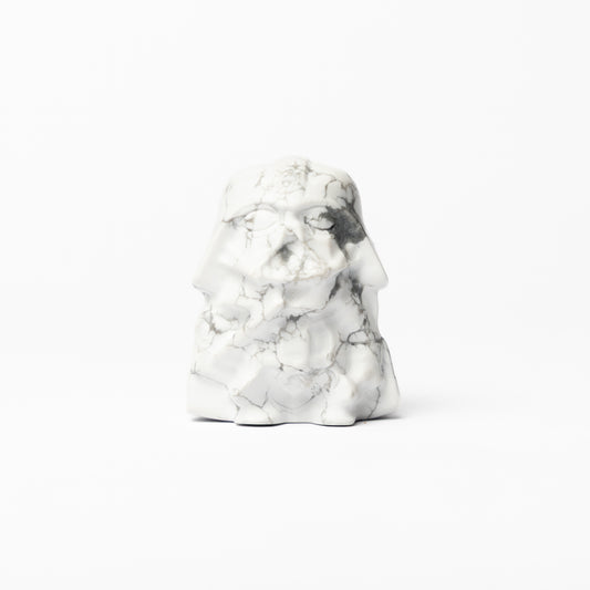 Howlite "Darth Vader"