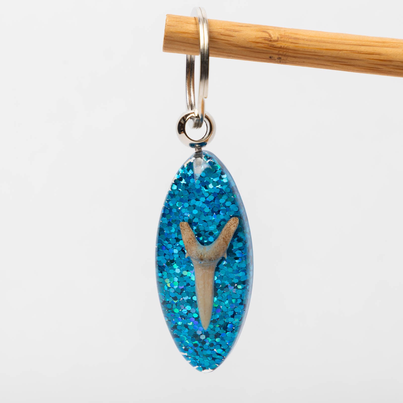 Otodus sp. Shark Tooth Keyring