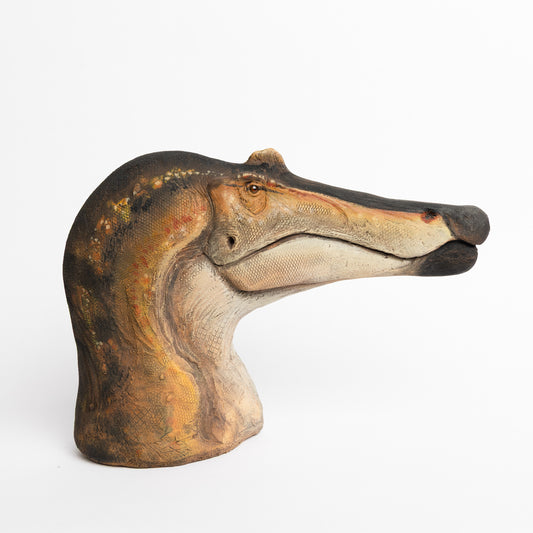 Artistic Interpretation of Baryonyx by Karen Fawcett