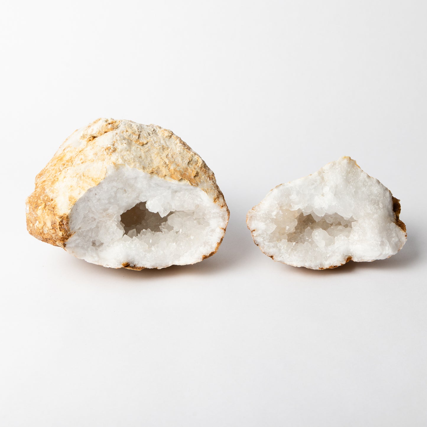 Large Snow Quartz (White Quartz) Geode
