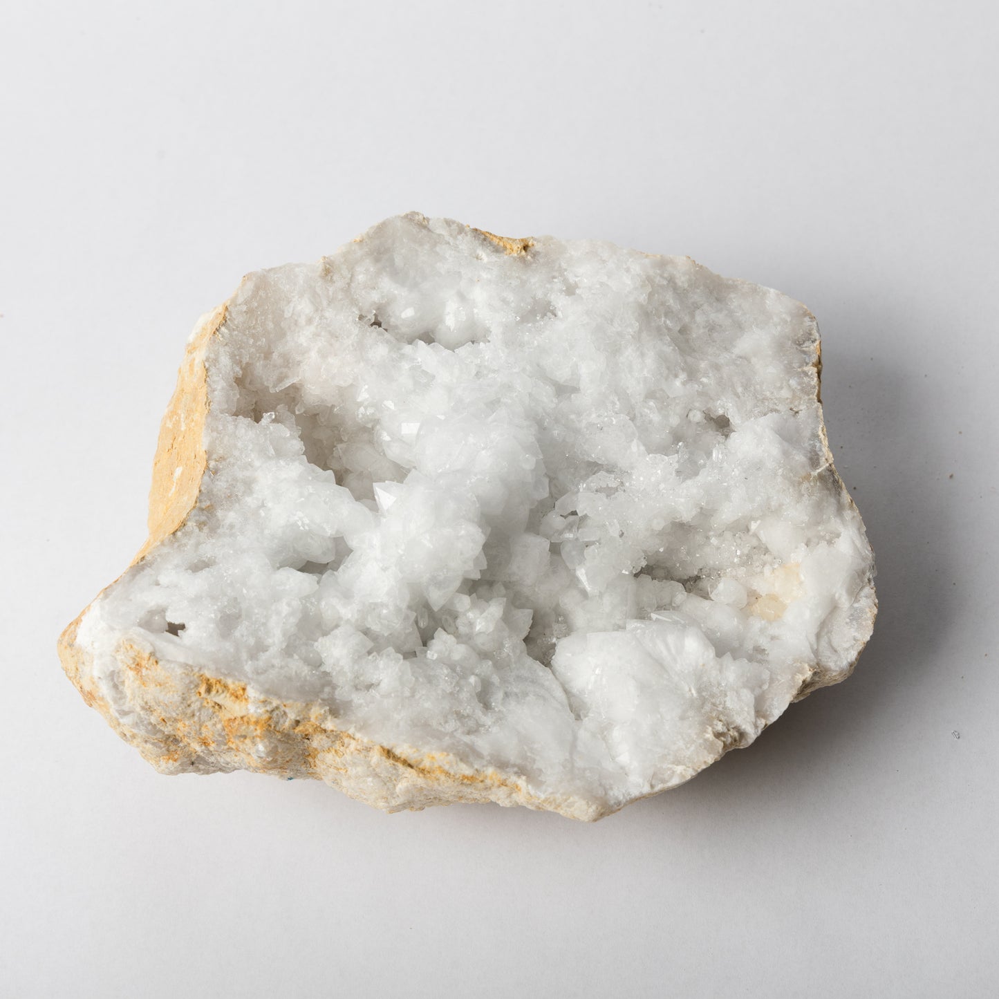 Large Snow Quartz (White Quartz) Geode