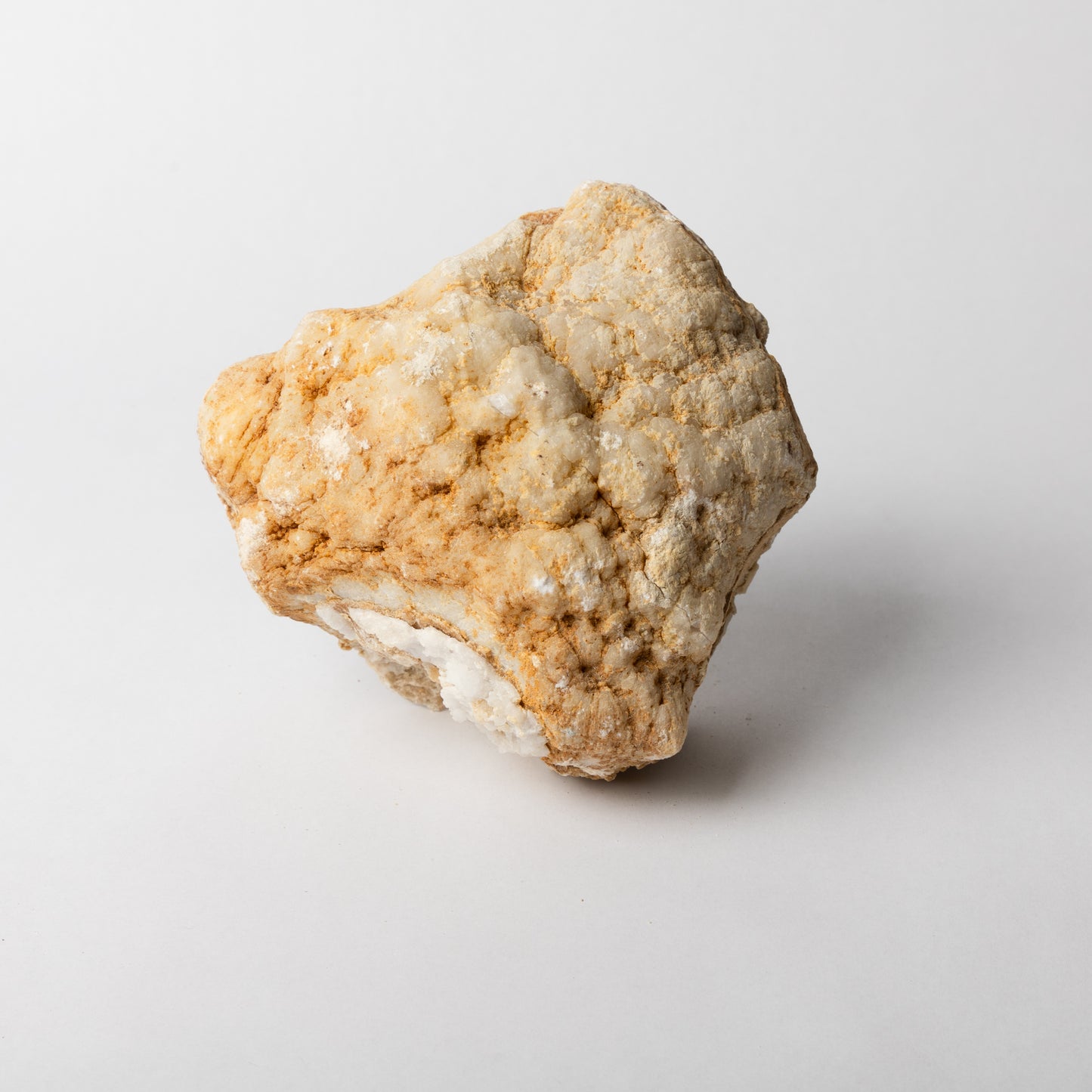 Large Snow Quartz (White Quartz) Geode