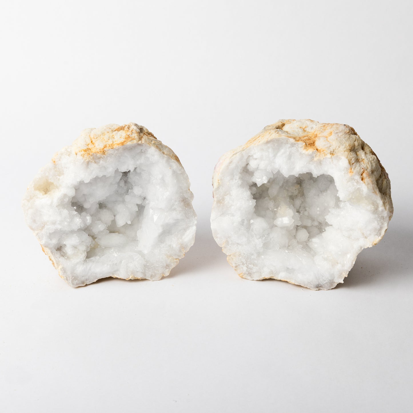 Large Snow Quartz (White Quartz) Geode