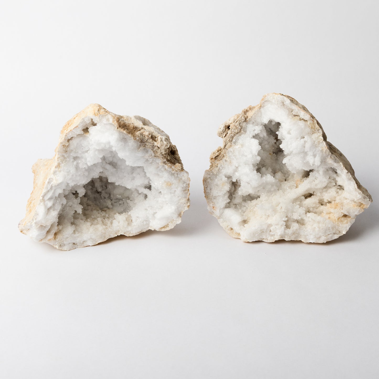 Large Snow Quartz (White Quartz) Geode