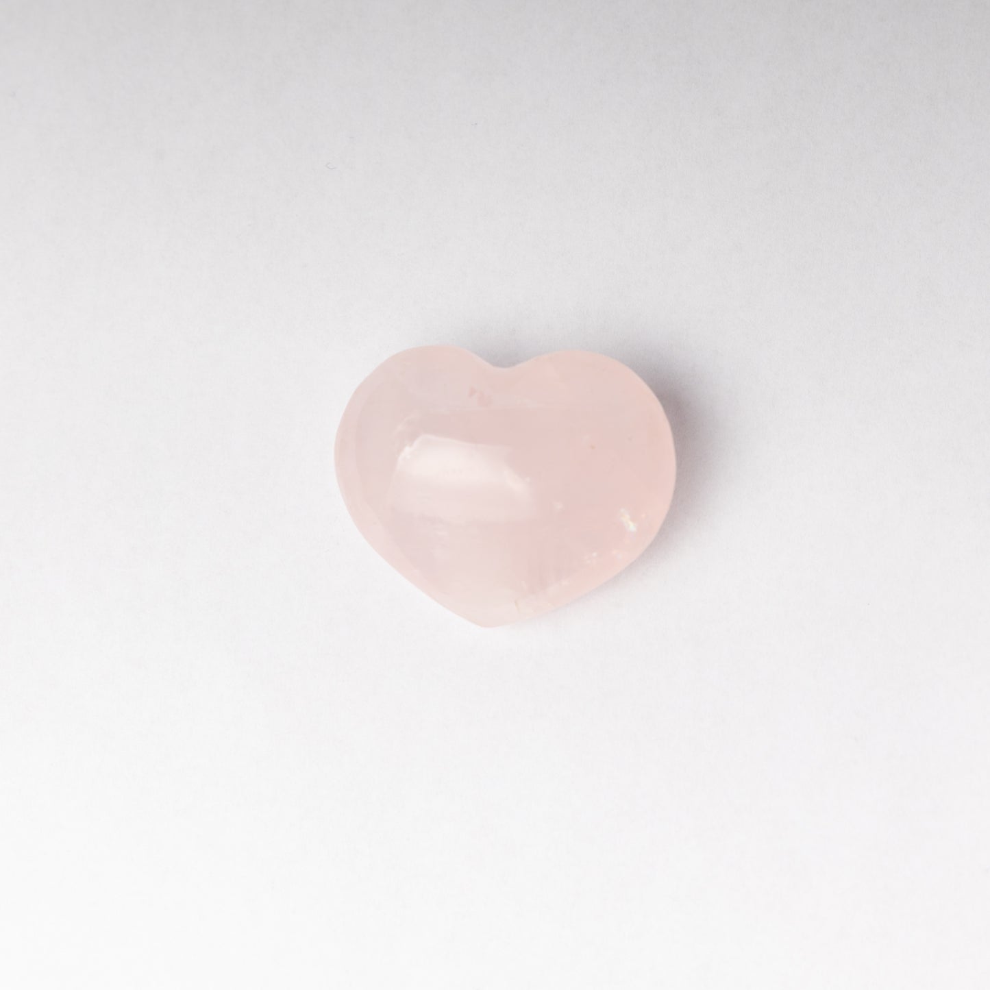 Rose Quartz Heart