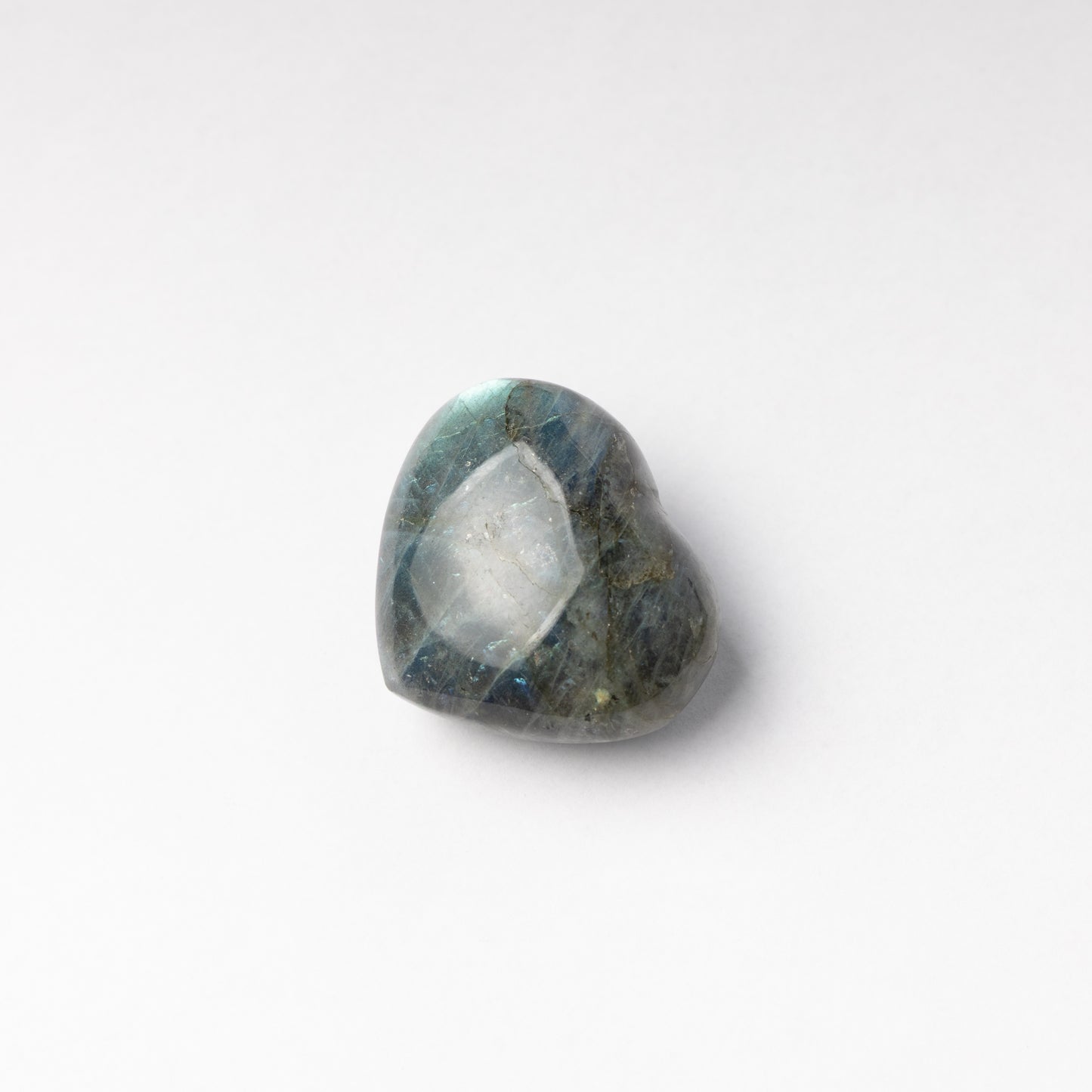 Labradorite Heart